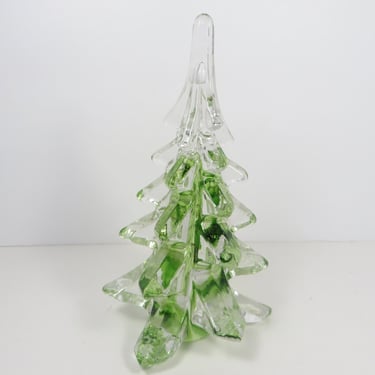 Vintage Glass Christmas Tree - Small Vintage Glass Christmas Tree 