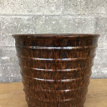 Fiery Ceramic Planter (Seattle)