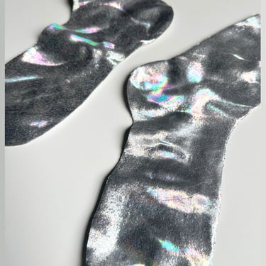 Maria La Rosa Laminated One Sock - Holograph on Garmentory