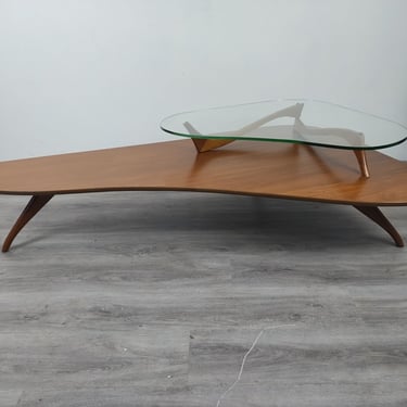 Boomerang Coffee Table Kagan Inspired