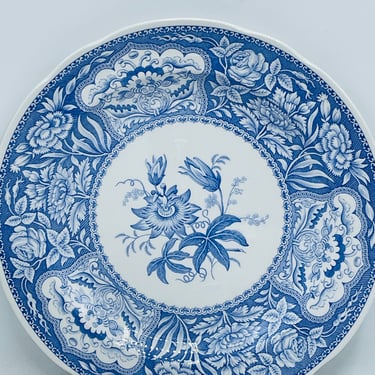 Vintage Spode Blue Room Collection "Floral" Flowers Dinner Plate-No Chips- 10.5 Excellent 