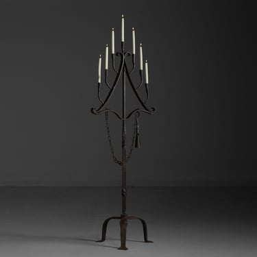 Wrought Iron Candelabra