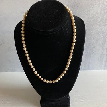 Vintage Pearl Strand 20 Inches Barrel Clasp 