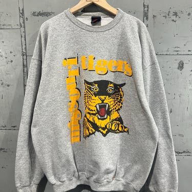 XL 90s Missouri Tigers Crewneck sweatshirt Size XL tiger logo 