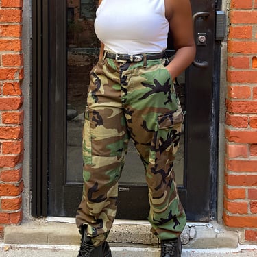 Vintage 90s Camo Army Pants