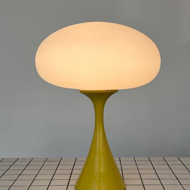 1960s Yellow Mushroom Laurel Lamp