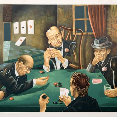 The Poker Game, Israel Rubinstein 