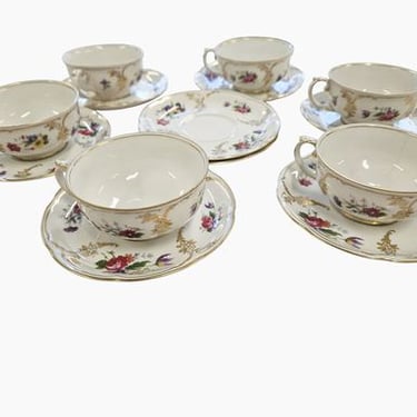Vintage Japanese Tea Set. Kutani Style Tea Cups | Capitol Vintage
