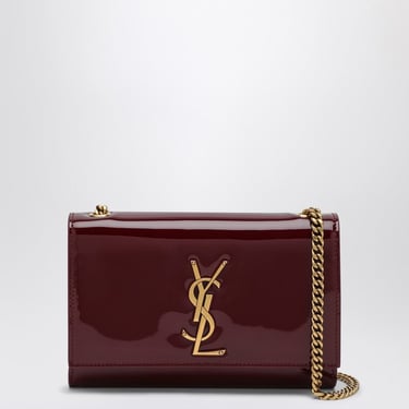 Saint Laurent Small Kate Bag In Red Patent Leather Women