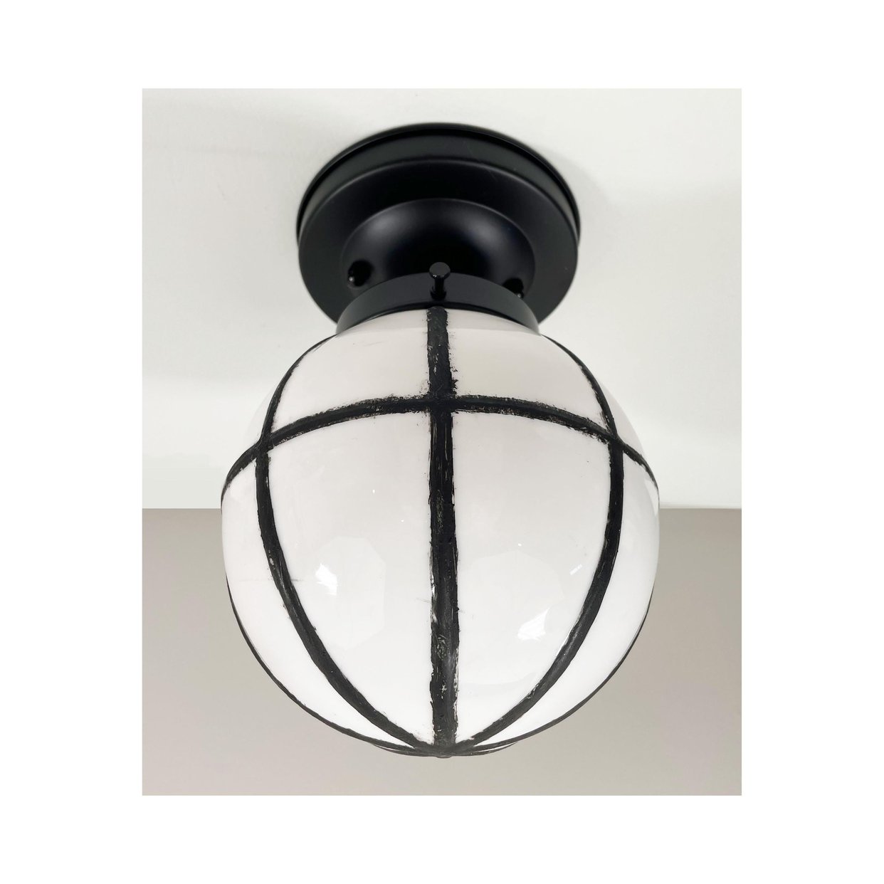 Porch Ceiling Light with Art Deco Glass Shade | St Croix Lighting - St ...