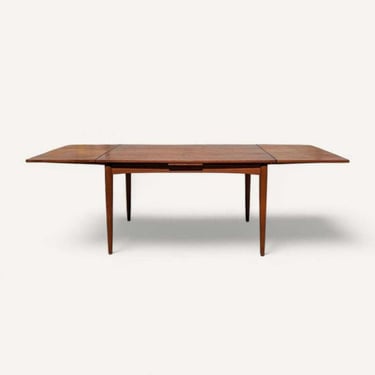 Danish Modern Teak Extension Dining Table by Skovmand & Andersen for Moreddi, Kitchen, Dining Room, Seats 6-10 