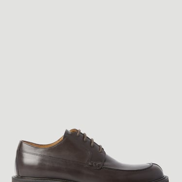 Dries Van Noten Men Leather Lace-Up Shoes