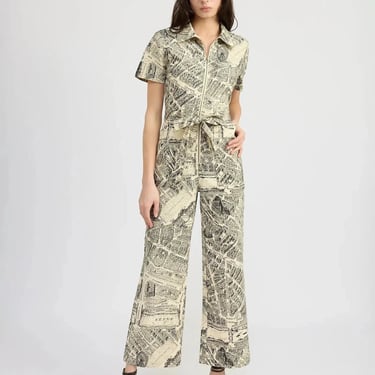 En Saison - Adira Jumpsuit - Paris Print