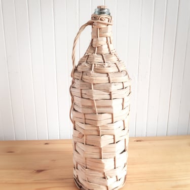 Vintage Spanish Demijohn, Rustic Decor Demijohn 