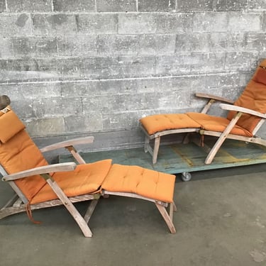 David Smith & Co Teak Chaise Pair (Seattle)