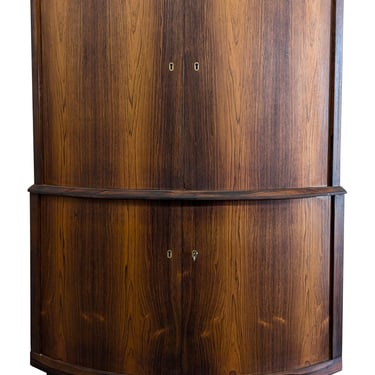 Rosewood Corner Cabinet - 062447