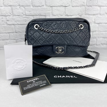 Chanel Sac Camera Bag, Blue