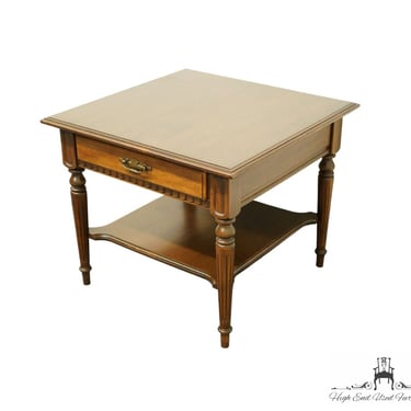 ETHAN ALLEN Classic Manor Solid Maple 26" Square Accent End Table 15-8425 