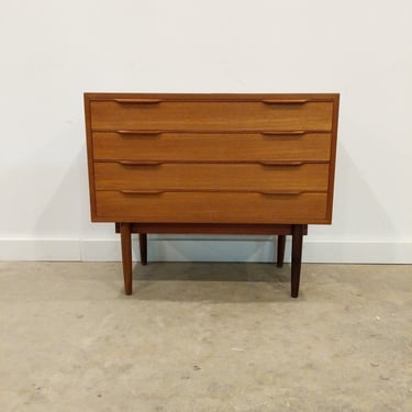 Vintage Danish Modern Teak Low Dresser 