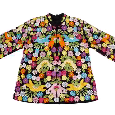 1960s Floral Embroidered Jacket