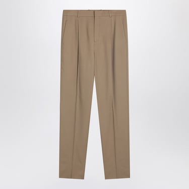 Saint Laurent Beige Wool Trousers Men