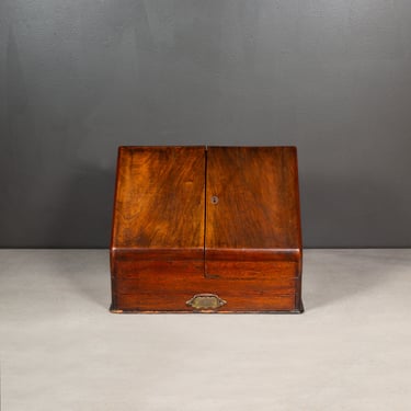 Late 19th c. Mahogany Stationary &amp; Letter Cabinet c.1890-1900