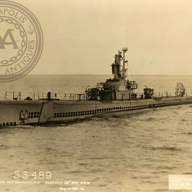 USS Spinax (SS-489) Submarine