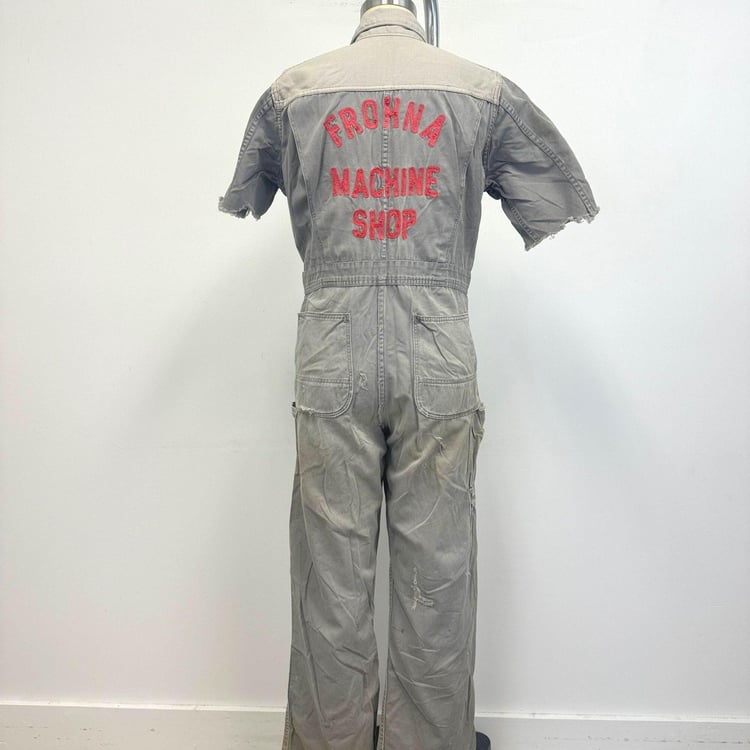 Vintage Coveralls | 60s Mechanics Uniform | 