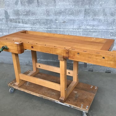 Swiss Beech Woodworker Bench (Seattle)