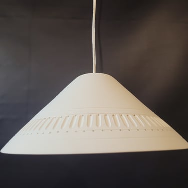 Contemporary Pendant Light with Unfinished Ceramic Shade 8
