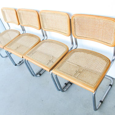 Vintage Marcel Breuer Chairs with Blonde Stain -  (SOLD SEPARATELY) 