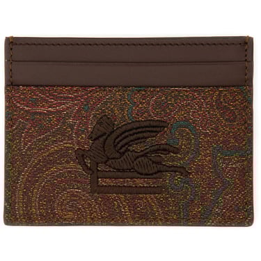 Etro Men Portacarte Con Stampa Paisley