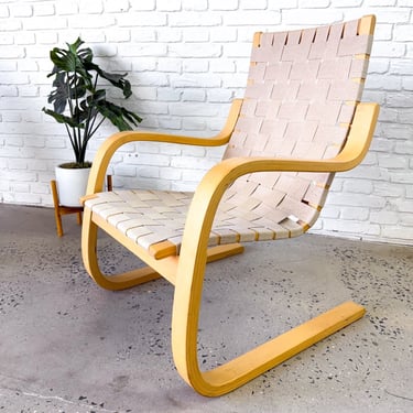 Finnish Designer, Alvar Aalto, Model 406 Lounge Chair (2 Available)