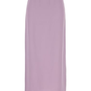 Gucci Women Lilac Crepe Skirt