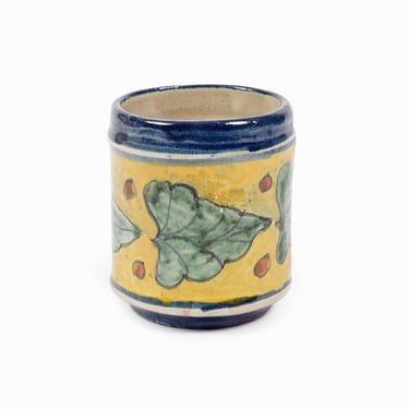 Javier Servin Ceramica | Blue Linea Handpainted Mug | Blue | The