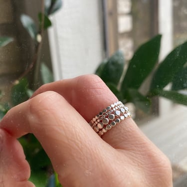 Silver stacking rings - stacking rings - boho style rings - festival style rings - gift for her - unique stacker rings - stack ring set 