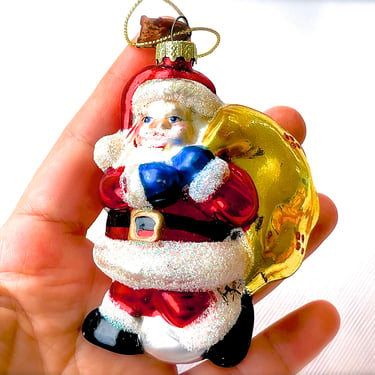 VINTAGE: Christmas Tree Santa Snowman Ornament - Thomas Pacconi - Collection - Replacement - SKU 00034492 