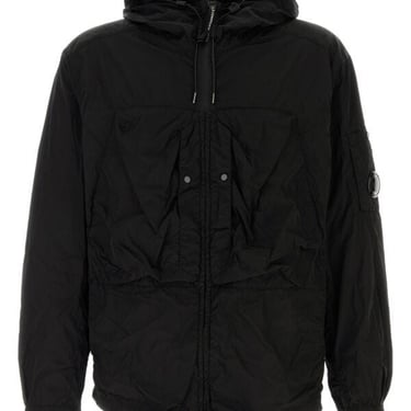 C.P. Company Men Black Nylon Jacket