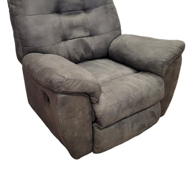 Gray Ashley Microfiber  Recliner Chair