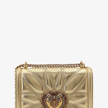 Dolce & Gabbana Women Dolce & Gabbana Gold Shoulder Bags