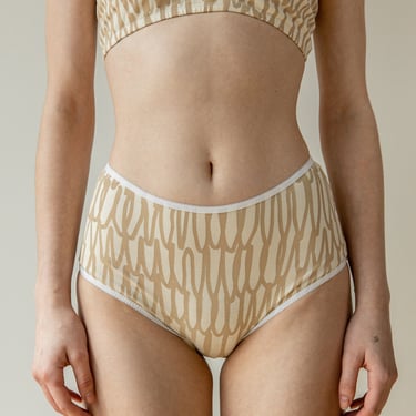 Strawberry Print Underwear, Botanical Graphic Panties, Organic Cotton  Lingerie 