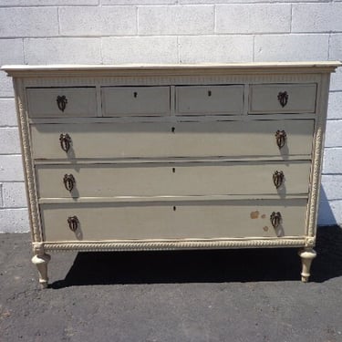Dresser Antique Shabby Chic Finish Storage Chest Drawers Buffet Vanity Country Bedroom Set Table Painted Chalk Paint CUSTOM PAINT AVAIL 