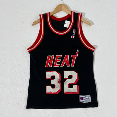 Vintage Champion Miami Heat #4 Harold Miner Jersey Men’s Size 40