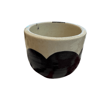 Black and white Ceramic