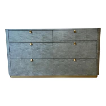 Baker Modern Gray/Green Wood Jocelyn Dresser