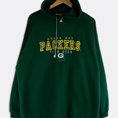 Vintage 1994 NFL Green Bay Packers Fleece Hoodie Sz XL
