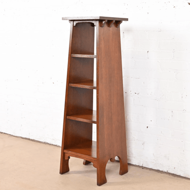 Stickley Mission Oak Arts & Crafts Bookcase or Magazine Rack