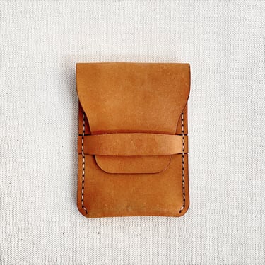 Leather Flap Wallet #155