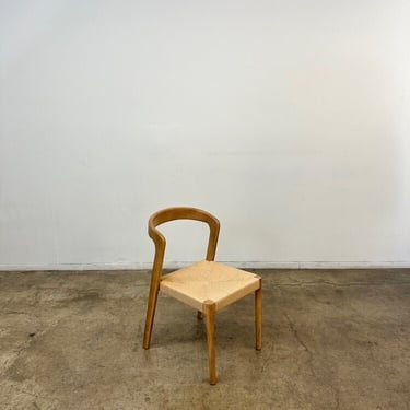Oak and Rope Single Chair 