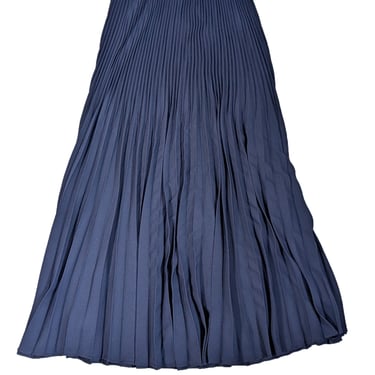 Jenni Kayne - Navy Pleated Midi Skirt Sz S